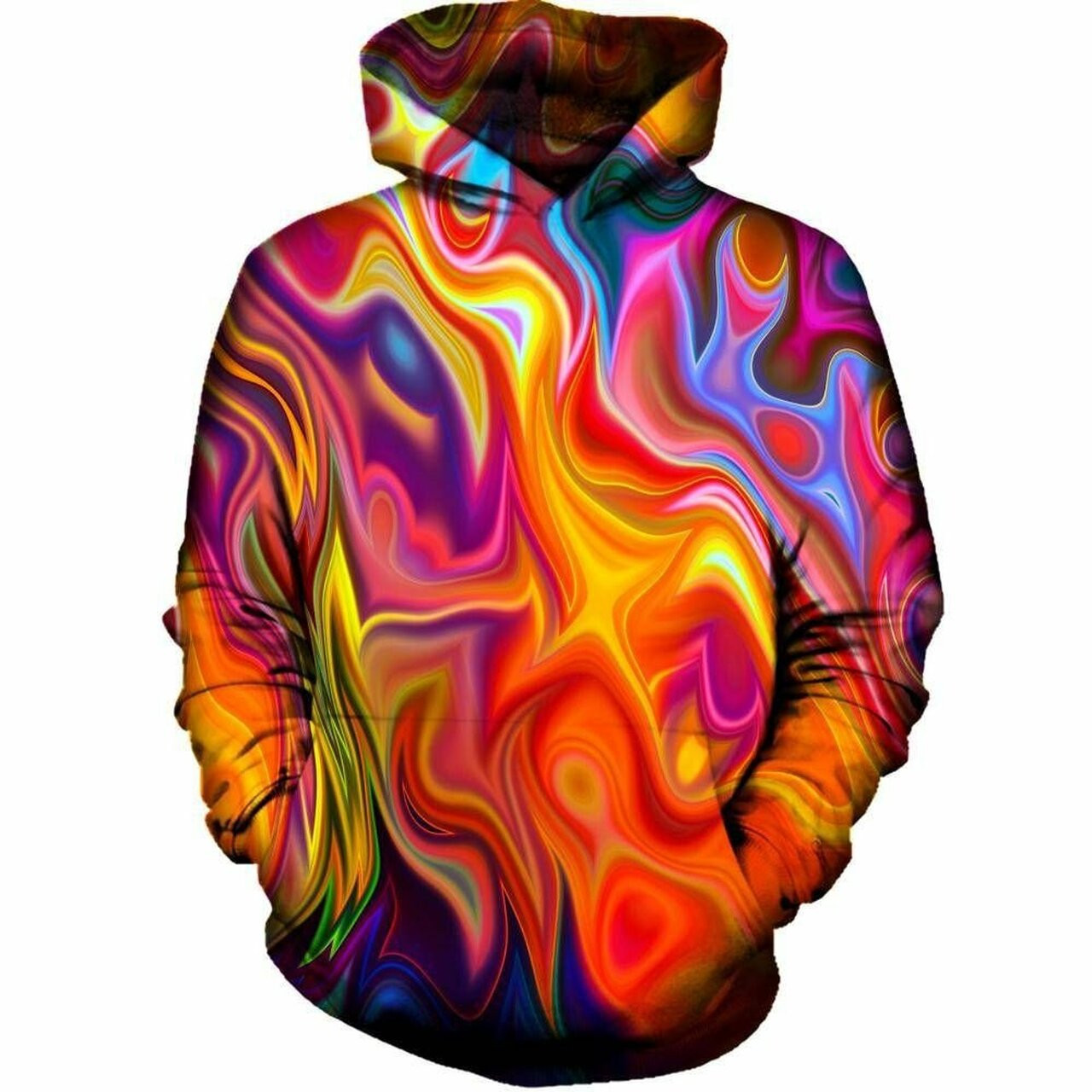 Psychedelic Flow 3d All Over Printed Hoodie