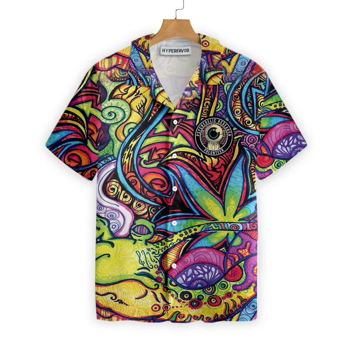 Psychedelic Research Volunteer Hawaiian Shirt