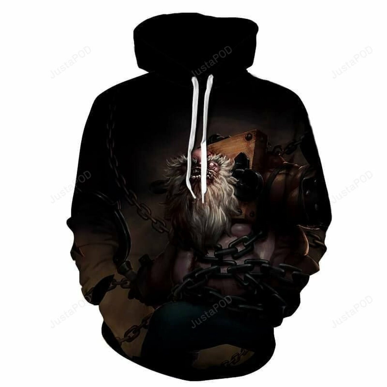 Pudge Chains Of The Black Death 3d All Over Print Hoodie