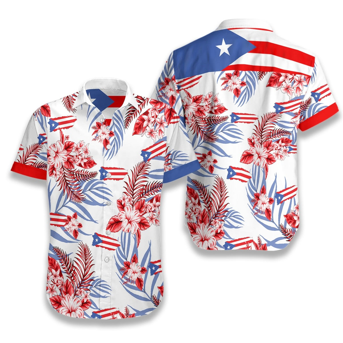 Puerto Rico Hawaiian Shirt