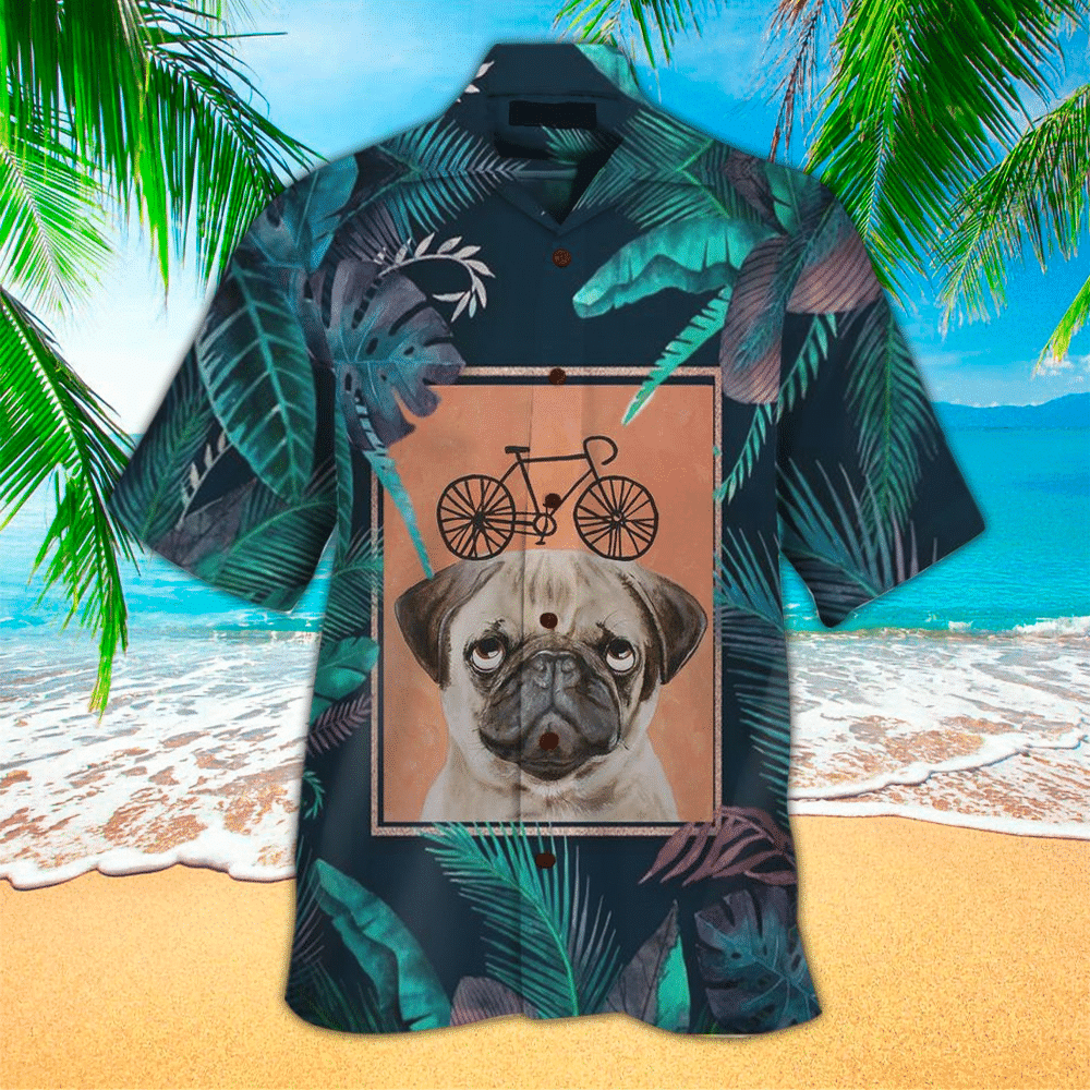 Pug Hawaiian Shirt Perfect Gift Ideas For Pug Love Shirt For Men and Women