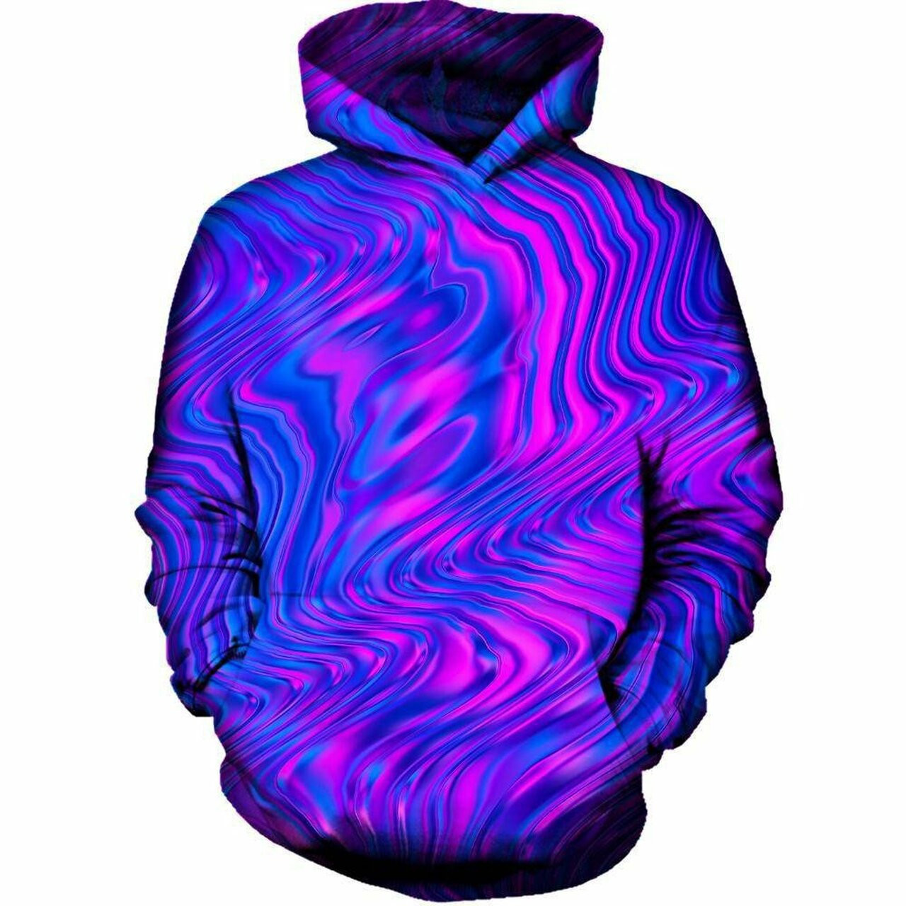 Purple Love 3d All Over Printed Hoodie