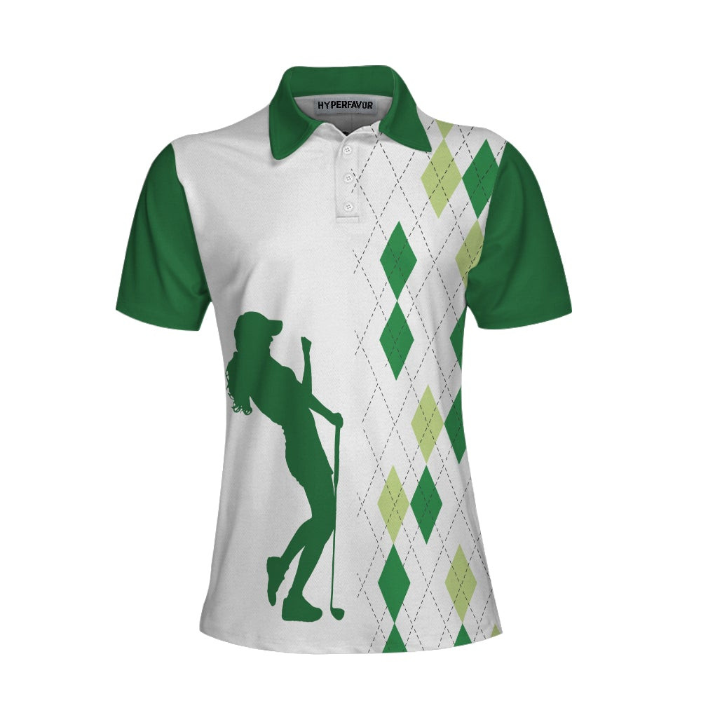 Queen Of The Green Short Sleeve Women Polo Shirt