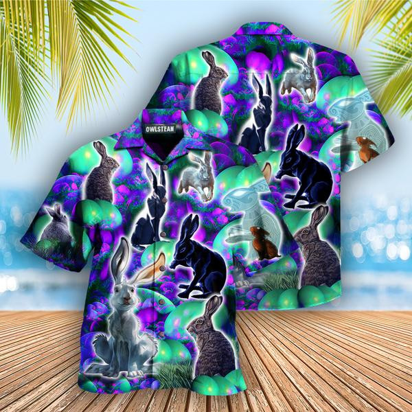 Rabbit Get Egg Cited For Easter Edition - Hawaiian Shirt - Hawaiian Shirt For Men, Hawaiian Shirt For Women, Aloha Shirt