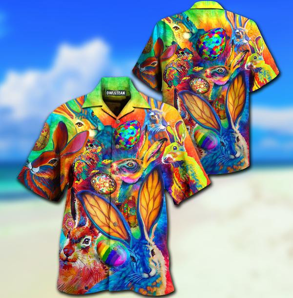 Rabbits Colorful Limited - Hawaiian Shirt Hawaiian Shirt For Men, Hawaiian Shirt For Women, Aloha Shirt