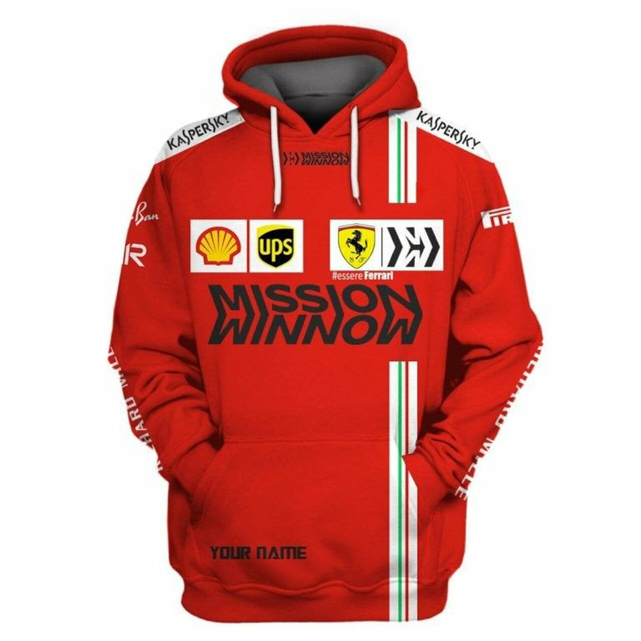 Racing Gift For Racer F1 Racing Team Essere Ferrari Hoodie