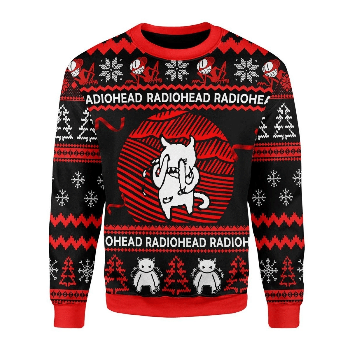 Radiohead Ugly Christmas Sweater Ugly Sweater For Men Women