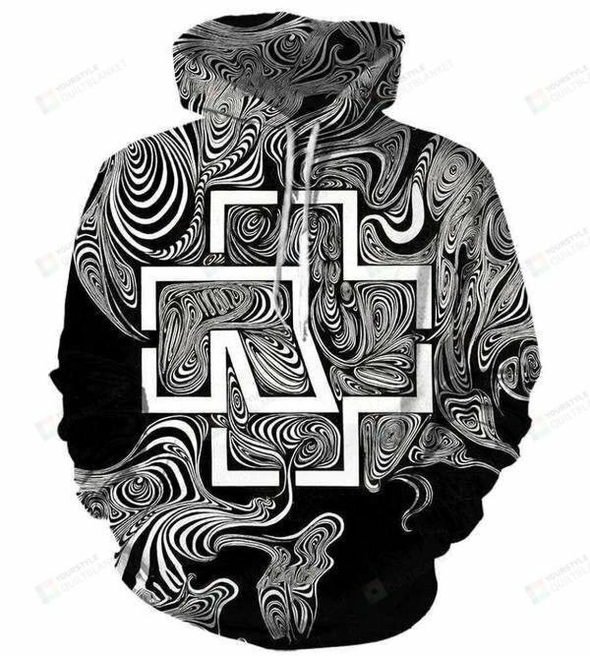 Rammstein 3d All Over Print Hoodie