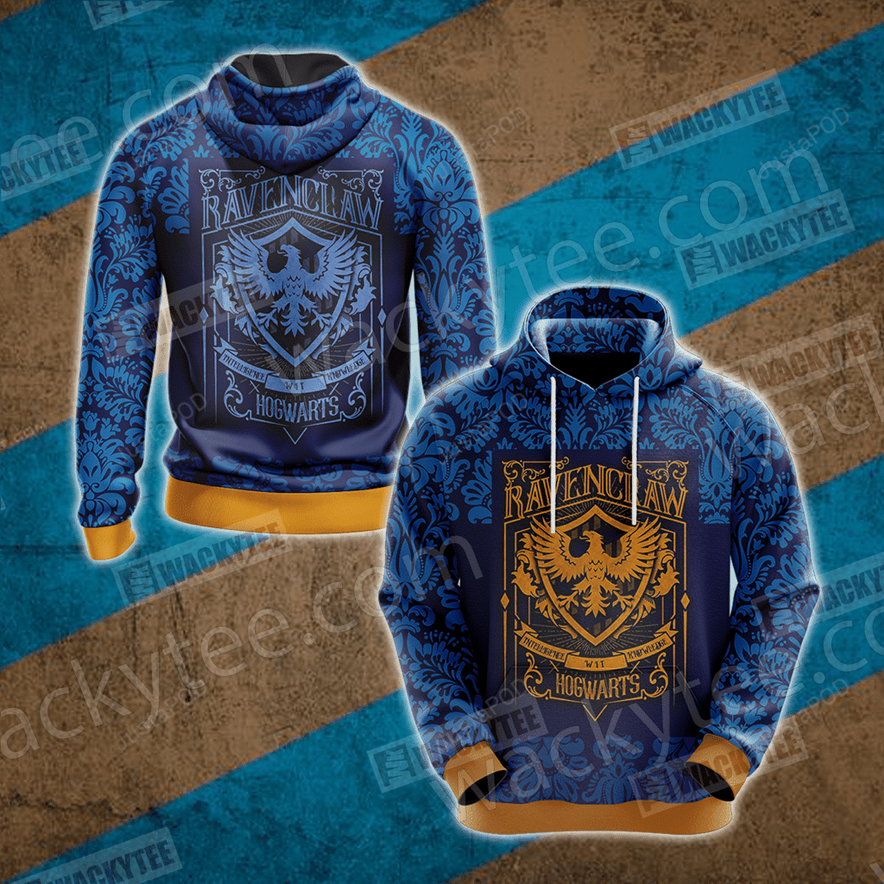 Ravenclaw The Cleverest Harry Potter 3d All Over Printed Hoodie