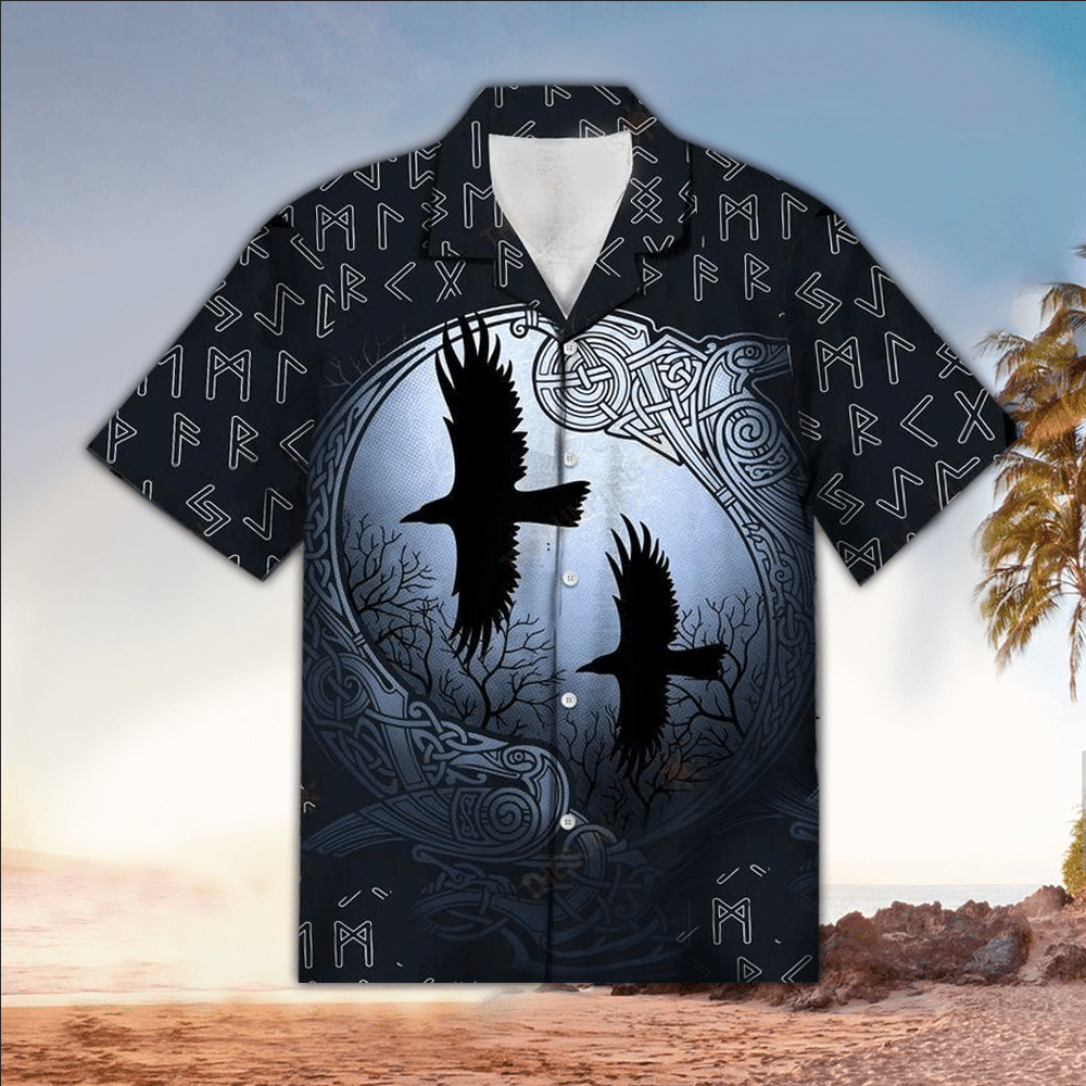 Ravens Shirt Ravens Hawaiian Shirt For Ravens Lovers Shirt For Men and Women