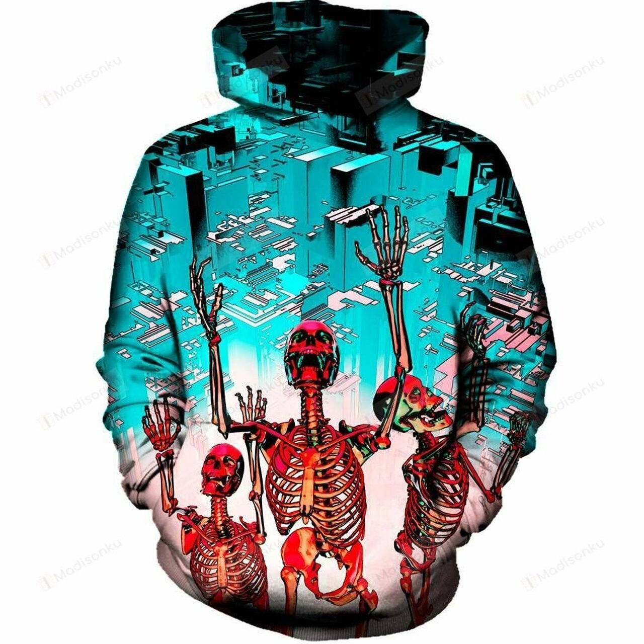 Reach 3d All Over Printed Hoodie