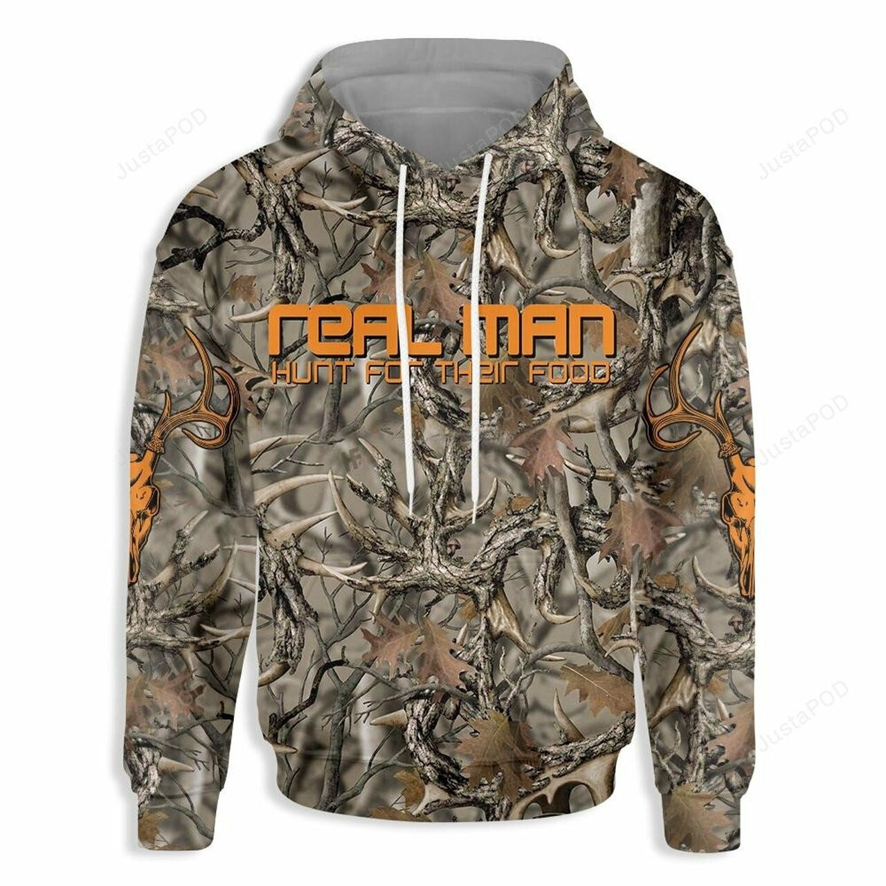 Real Man Hunt For Their Food 3d All Over Print Hoodie