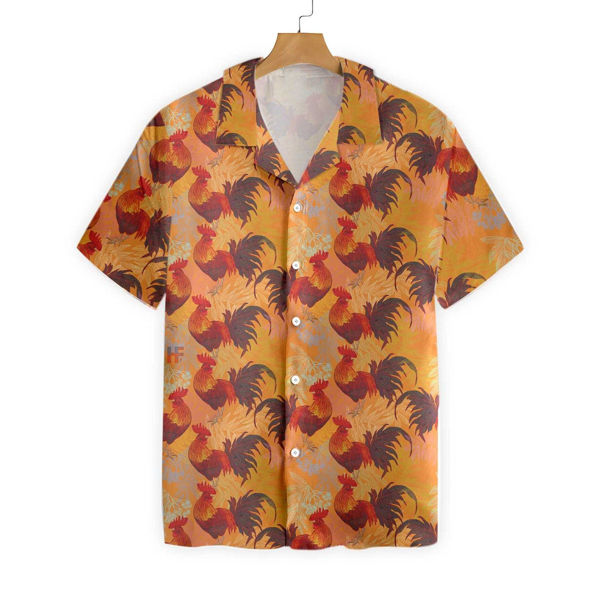 Red Rooster Hawaiian Shirt