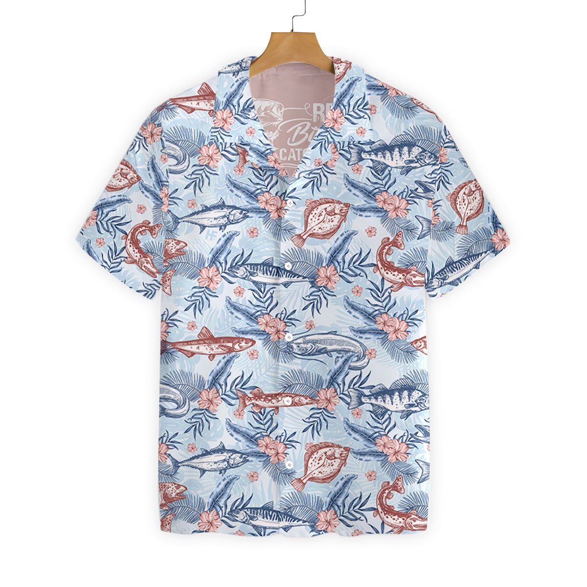 Reel Bitches Catch Fishes Hawaiian Shirt