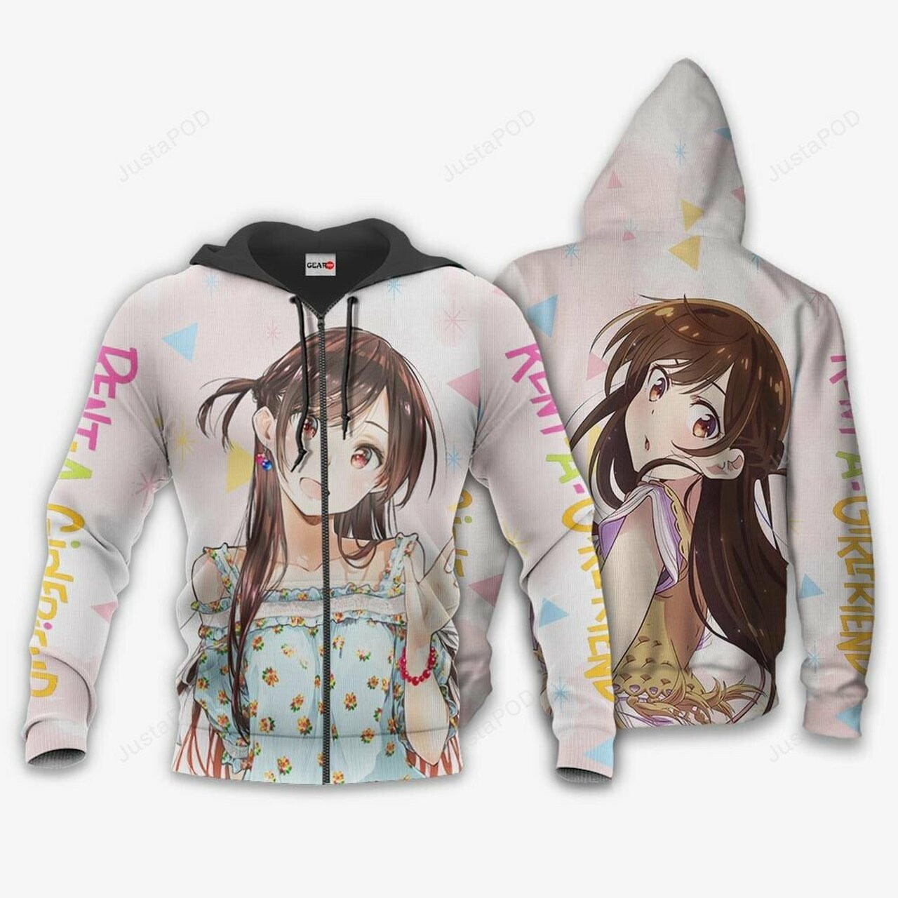 Rent A Girlfriend Ichinose Chizuru 3d All Over Print Hoodie