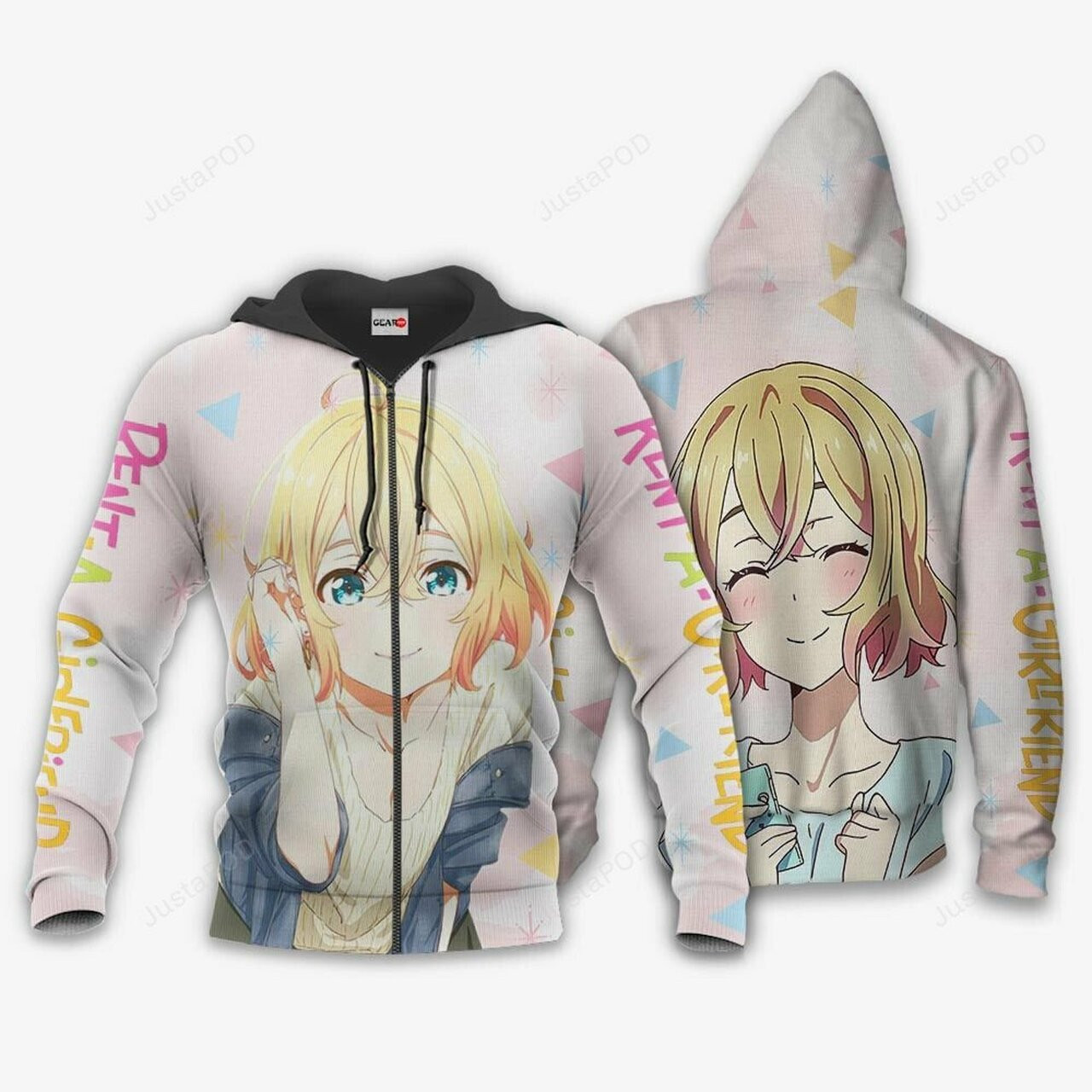 Rent A Girlfriend Mami Nanami 3d All Over Print Hoodie