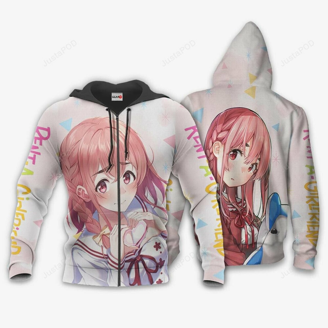 Rent A Girlfriend Sumi Sakurasawa 3d All Over Print Hoodie