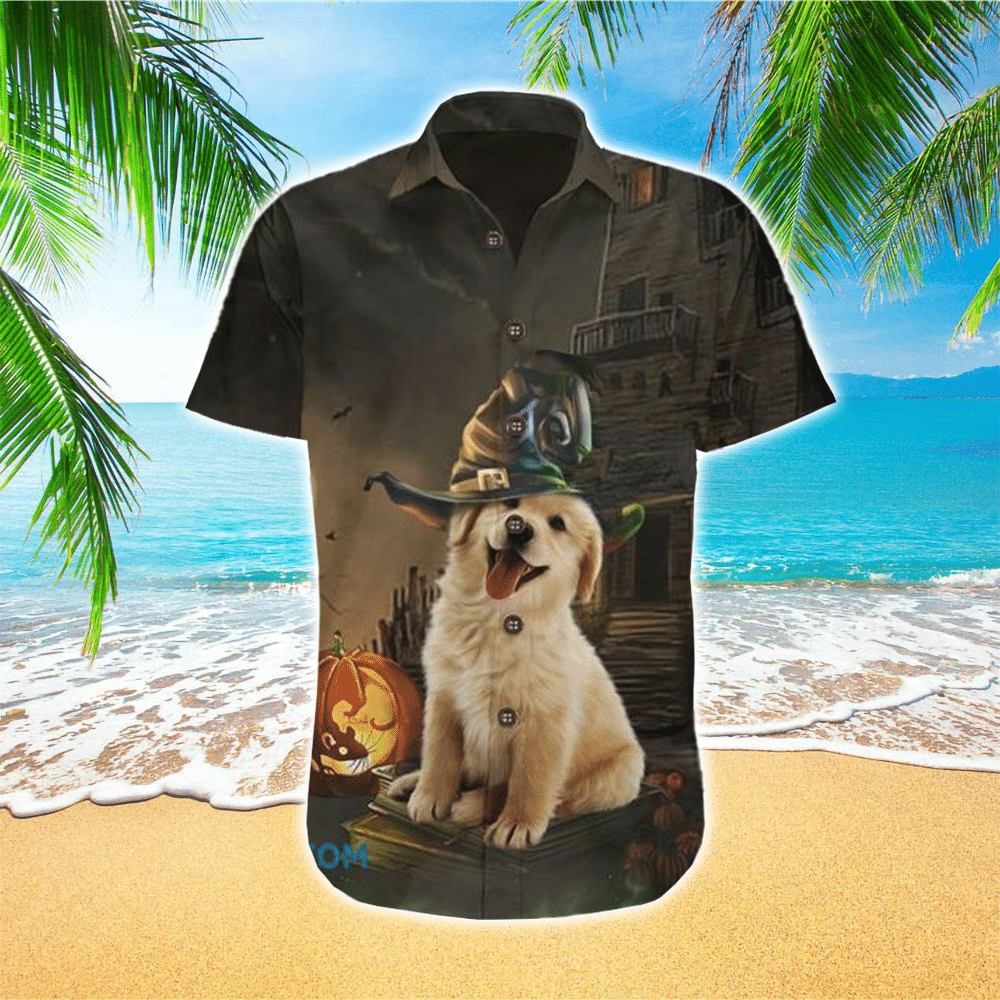 Retriever Dog Shirt Retriever Dog Hawaiian Shirt For Dog Lovers Shirt for Men and Women