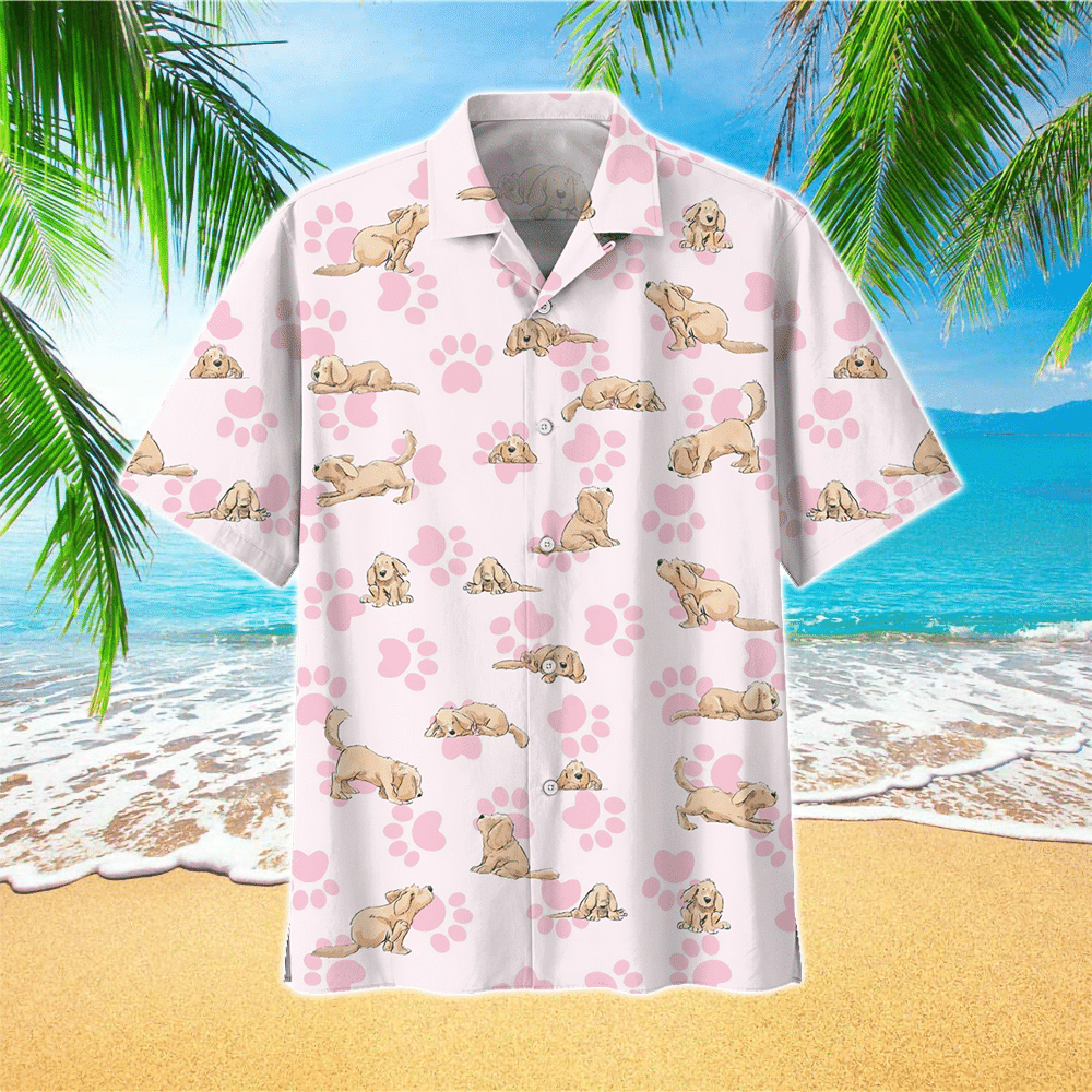 Retriever Dog Terrier Aloha Hawaii Shirt Perfect Hawaiian Shirt For Dog Lover Shirt for Men and Women