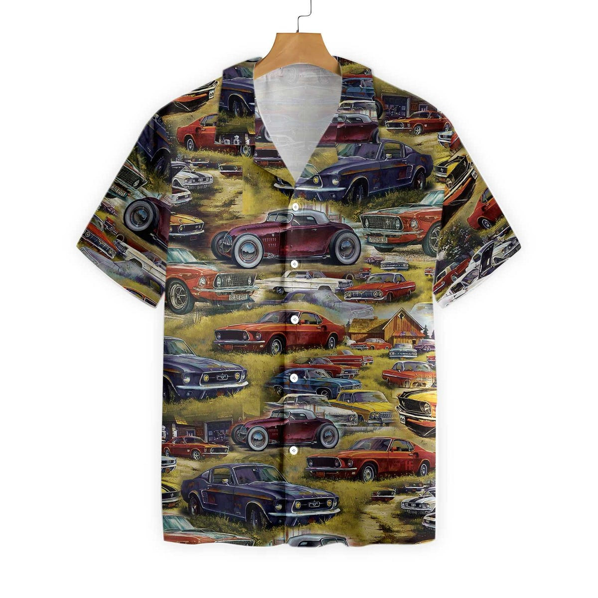 Retro Hot Rod Hawaiian Shirt