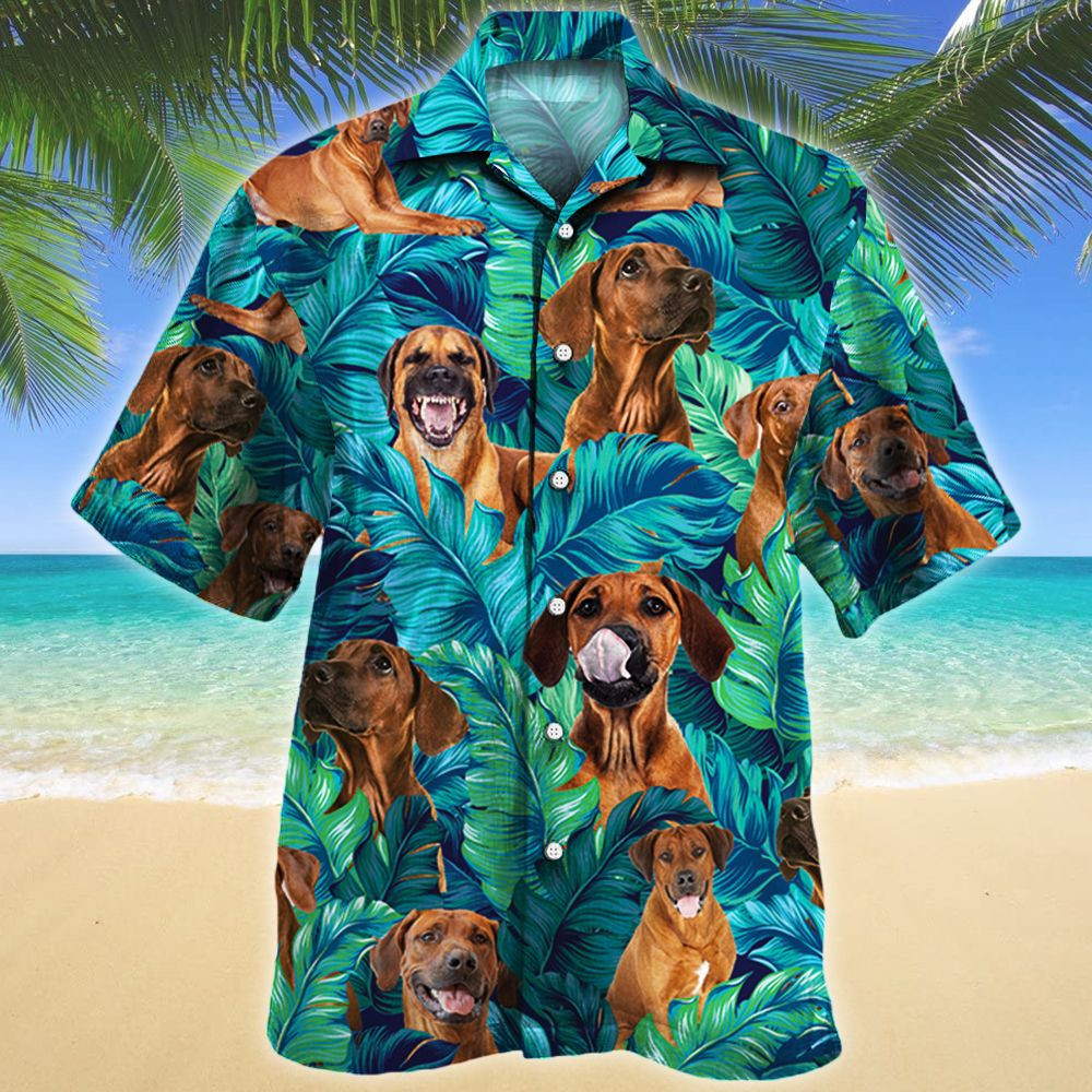 Rhodesian Ridgeback Dog Lovers Gift Hawaii Shirt Hawaiian Shirt For Men, Hawaiian Shirt For Women, Aloha Shirt