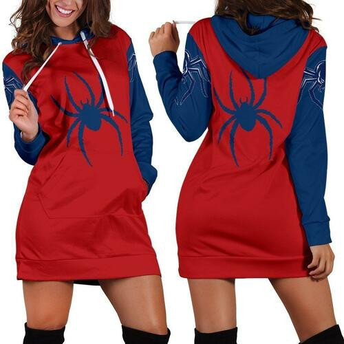 Richmond Spiders Hoodie Dress Sweater Dress Sweatshirt Dress 3d All Over Print For Women Hoodie