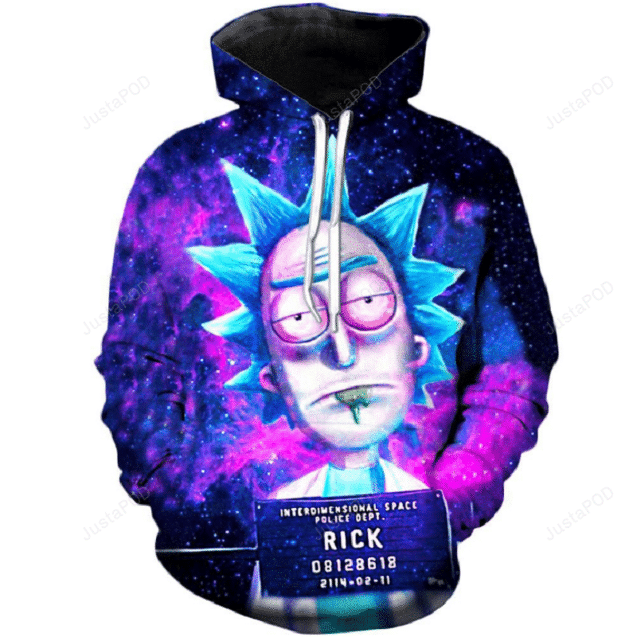Rick And Morty 3d All Over Print Hoodie