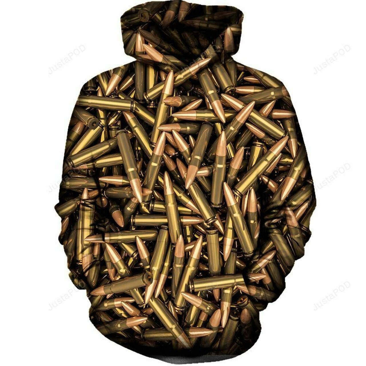 Rifle Bullets 3d All Over Printed Hoodie