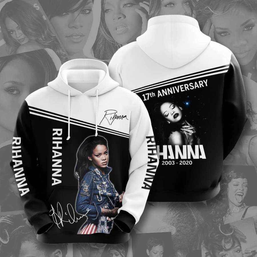 Rihanna No1698 Custom Hoodie 3D All Over Print