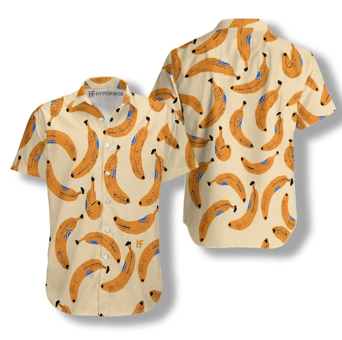 Ripe Banana Shirt For Men Hawaiian Shirt