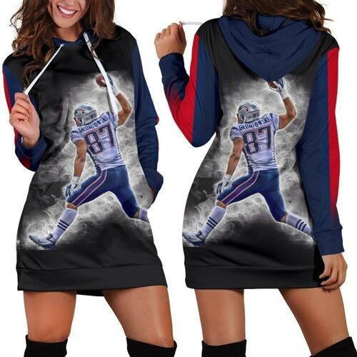 Rob Gronkowski Hoodie Dress Sweater Dress Sweatshirt Dress 3d All Over Print For Women Hoodie