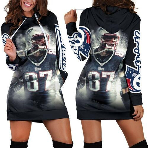 Rob Gronkowski Hoodie Dress Sweater Dress Sweatshirt Dress 3d All Over Print For Women Hoodie