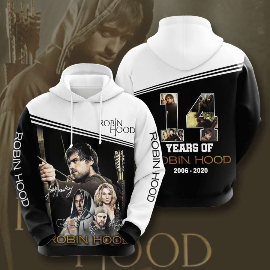 Robin Hood No1699 Custom Hoodie 3D All Over Print