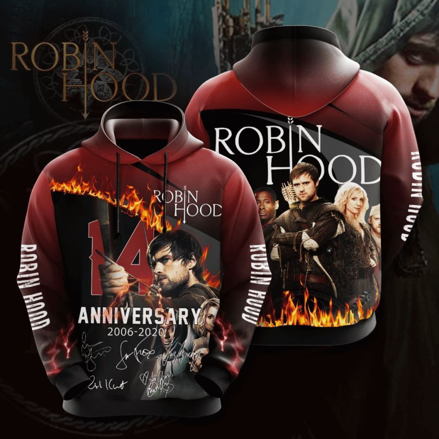 Robin Hood No1700 Custom Hoodie 3D All Over Print