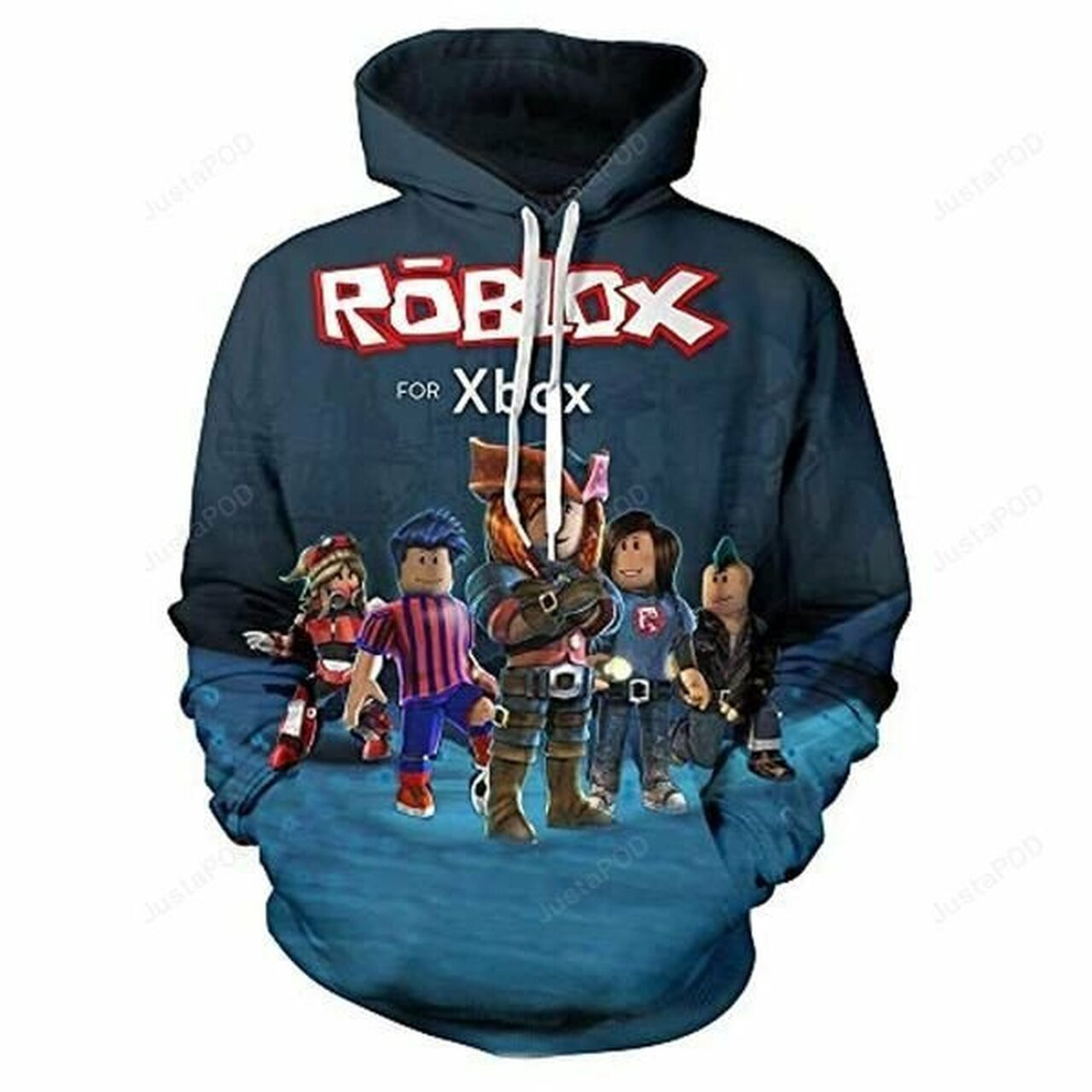 Roblox 3d All Over Print Hoodie