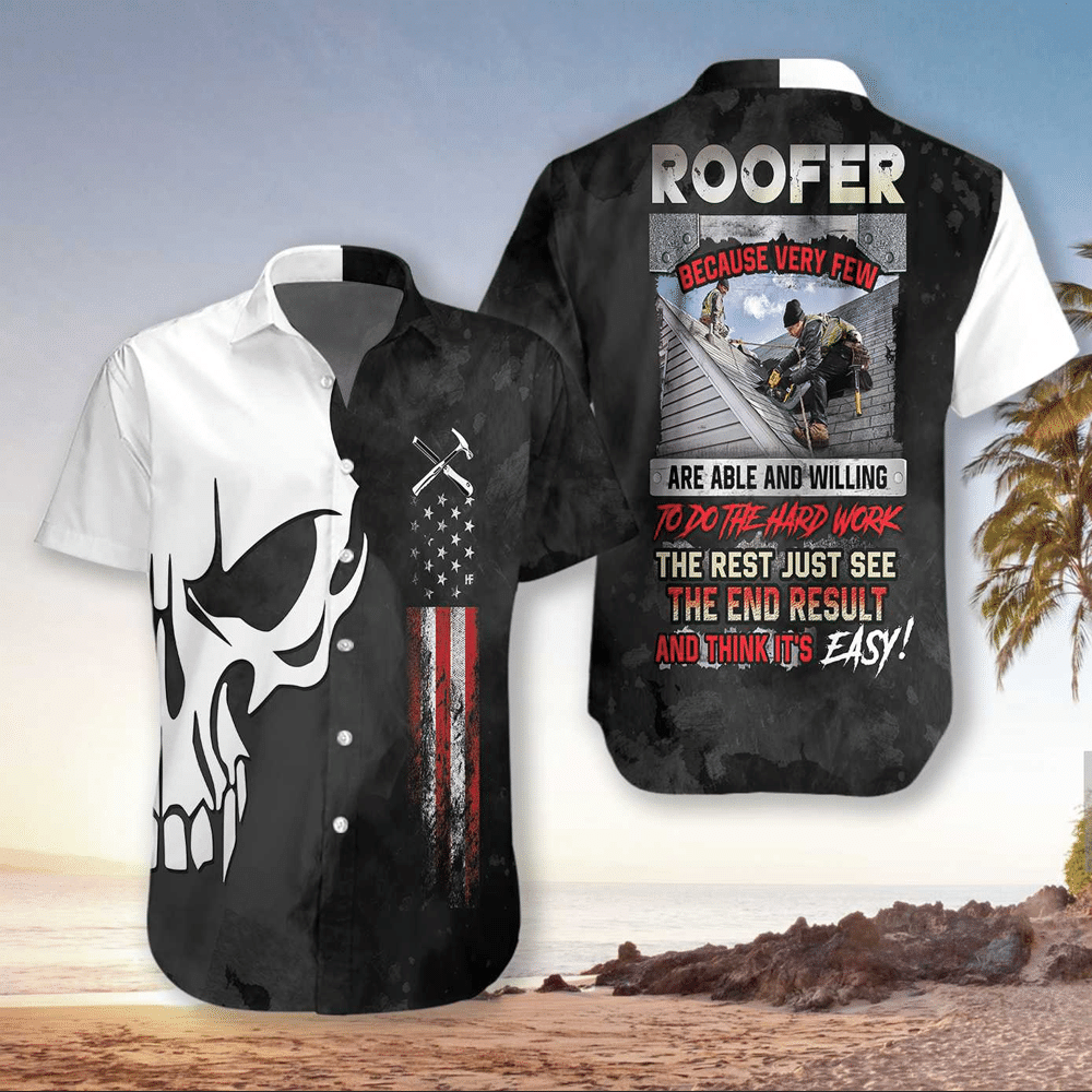 Roofer Aloha Shirt Hawaiian Shirt For Roofer Lovers Shirt for Men and Women