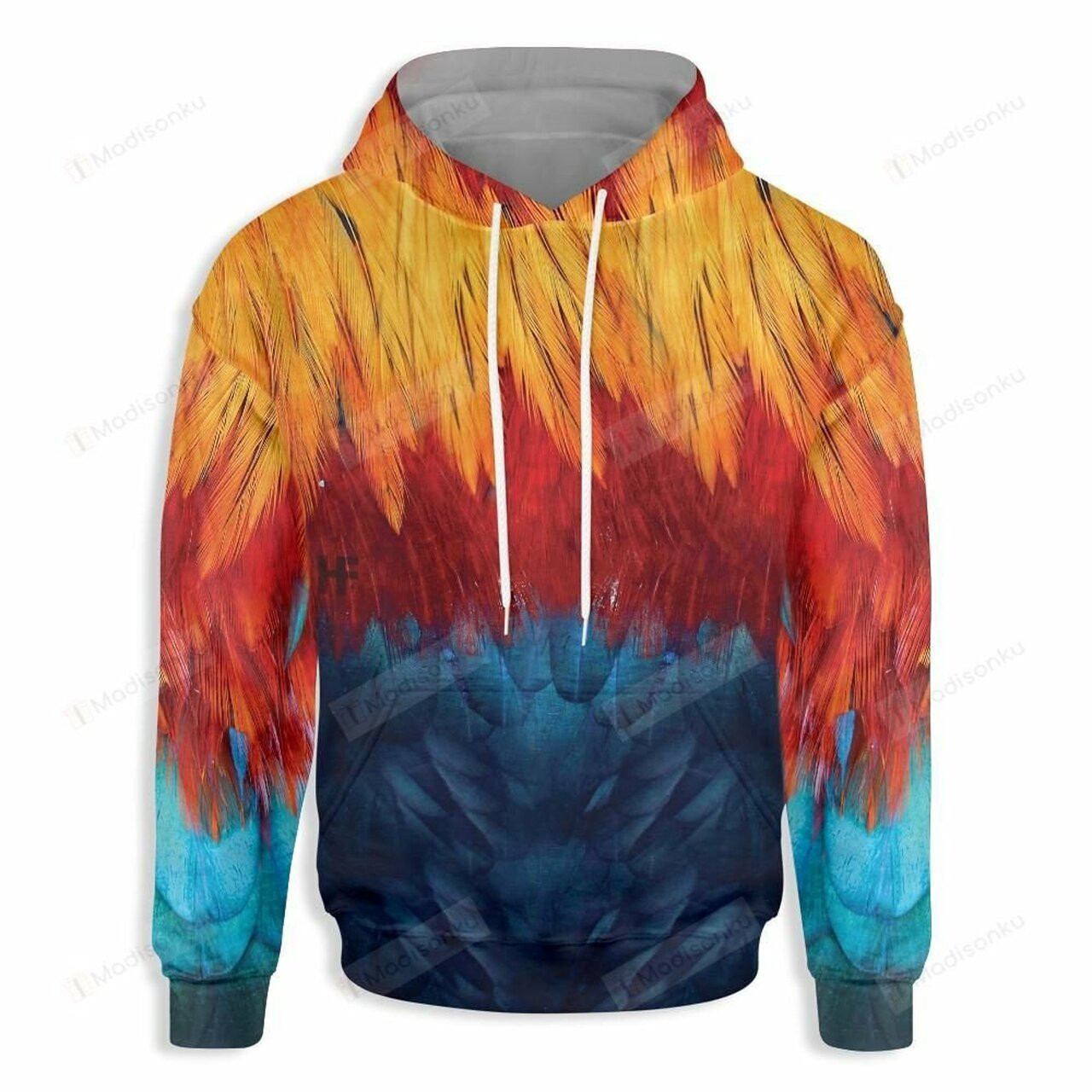 Rooster Feather For Unisex 3d All Over Print Hoodie