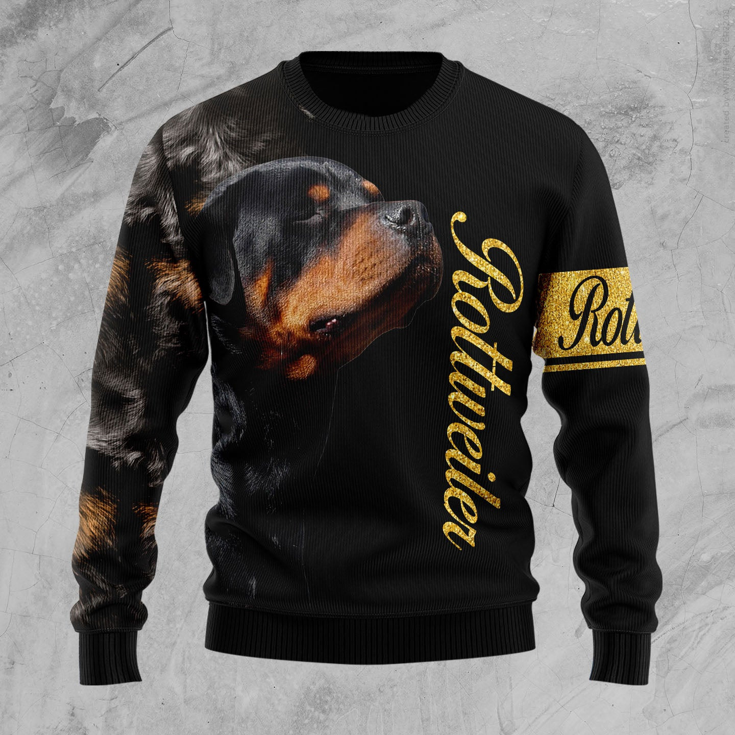 Rottweiler Half Cool Ugly Christmas Sweater, Ugly Sweater For Men Women, Holiday Sweater