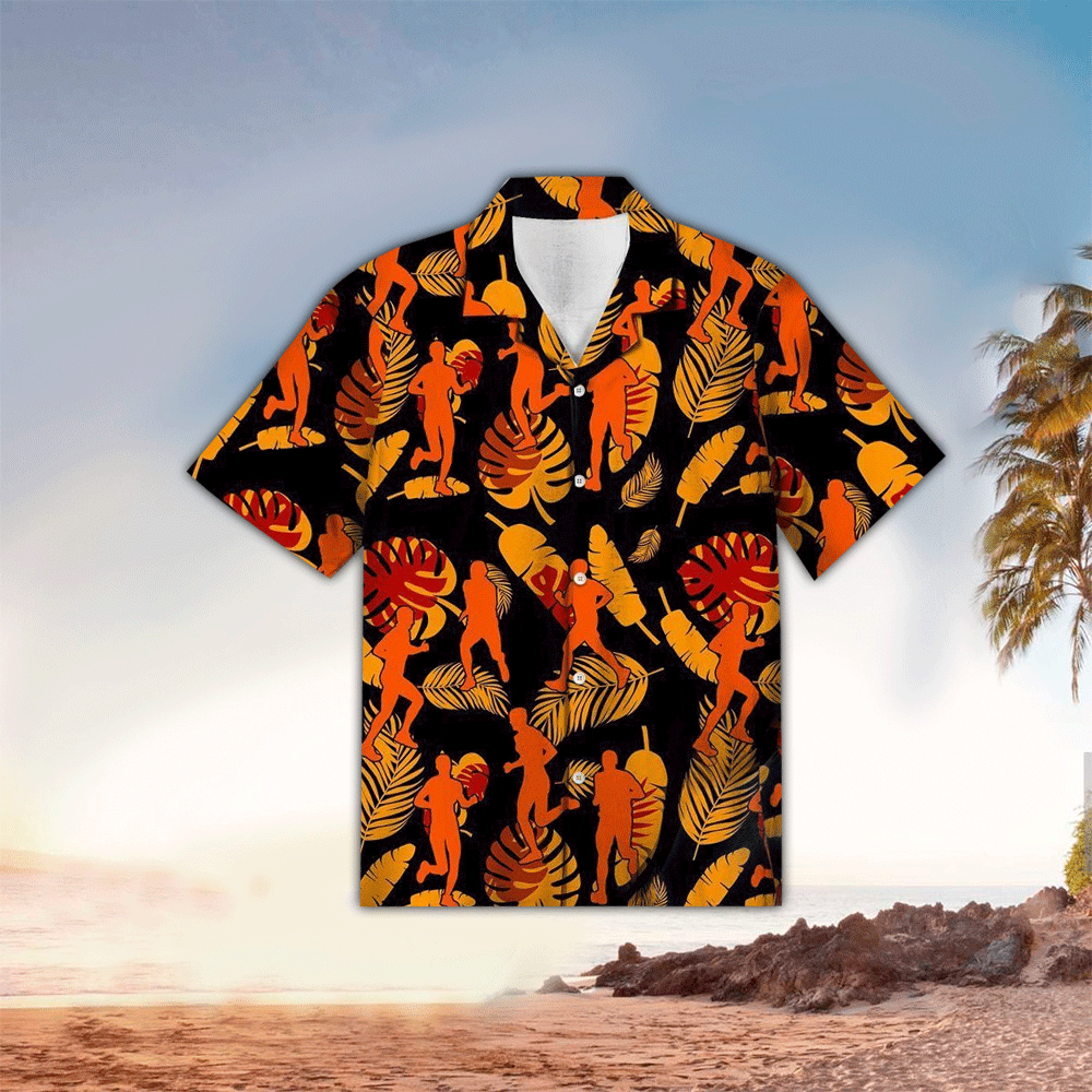 Running Hawaiian Shirt For Men Running Lover Gifts Shirt for Men and Women