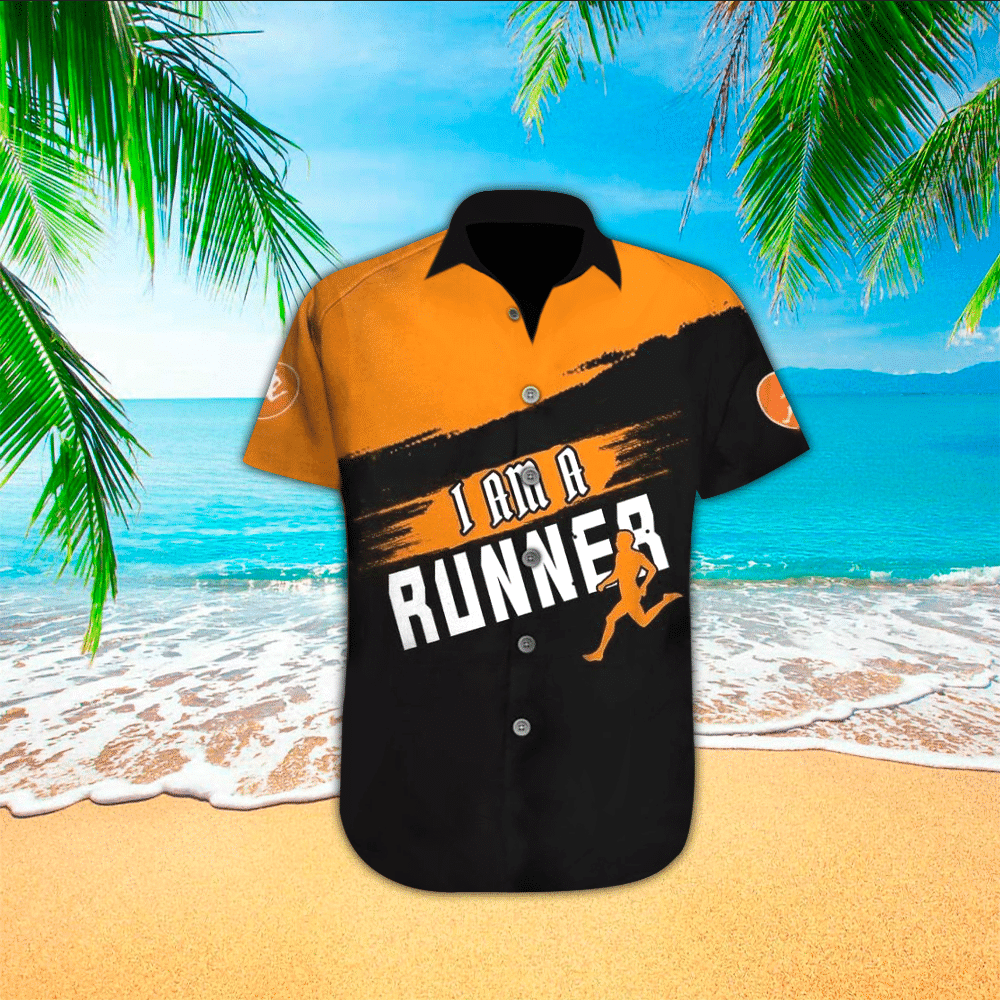 Running Shirt Running Hawaiian Shirt For Running Lovers Shirt for Men and Women