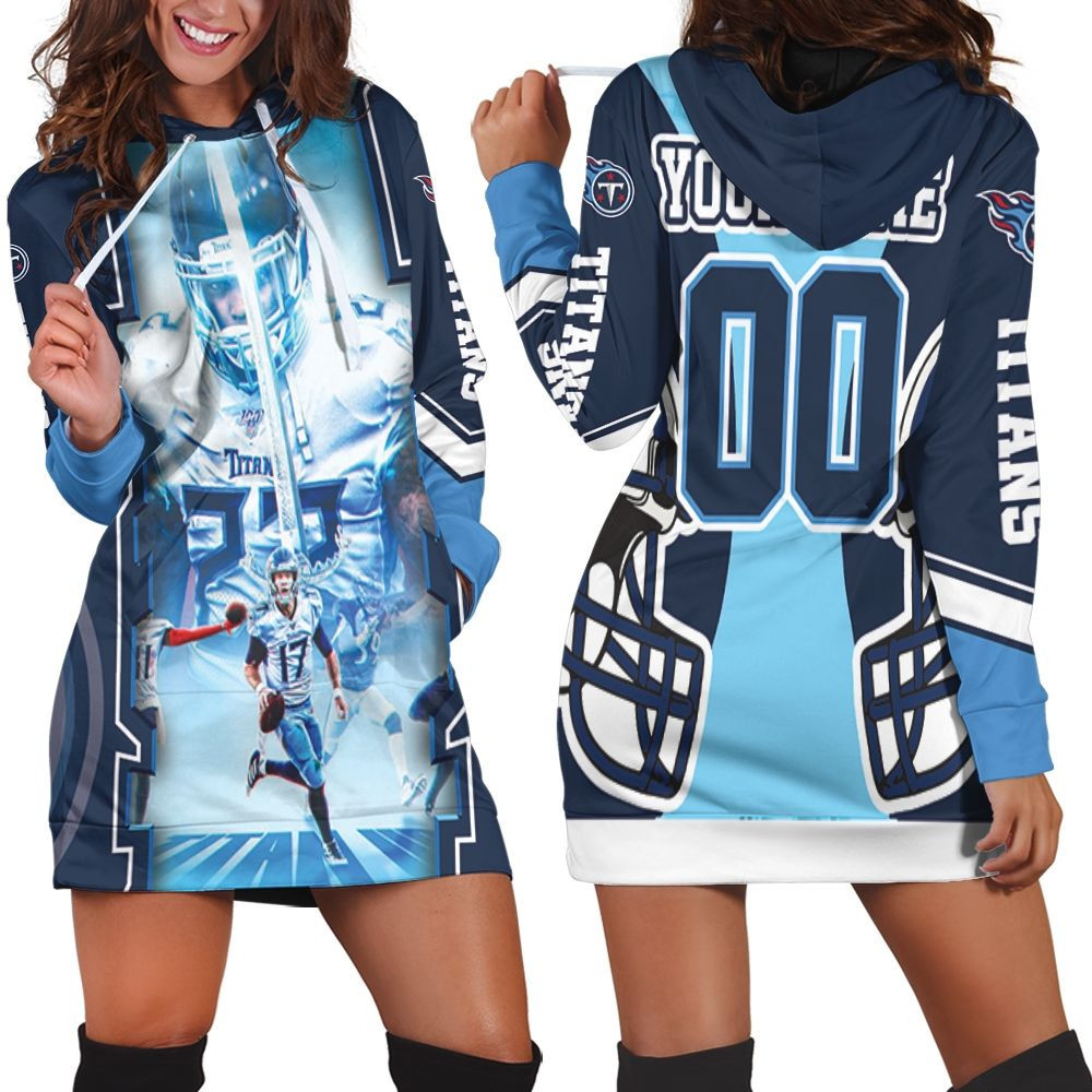 Ryan Tannehill 17 Tennessee Titans Afc South Champions Super Bowl 2021 Personalized Hoodie Dress Sweater Dress Sweatshirt Dress