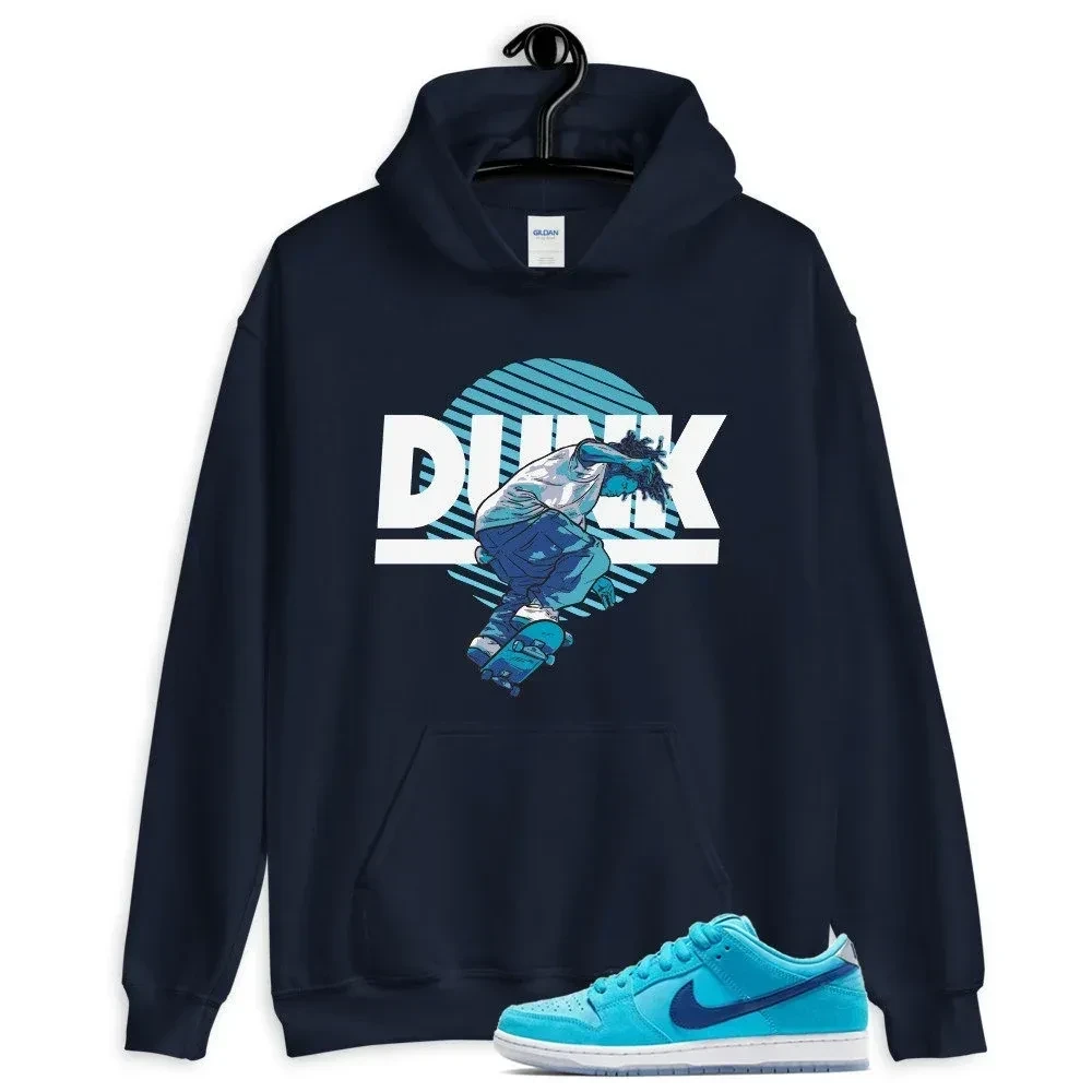 SB Dunk Low Blue Fury Hoody