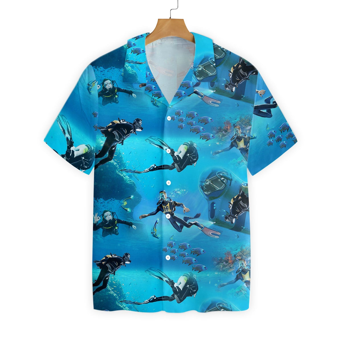 SCUBA DIVING Hawaiian Shirt