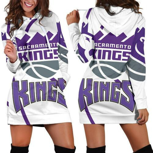 Sacramento Kings Hoodie Dress Sweater Dress Sweatshirt Dress 3d All Over Print For Women Hoodie