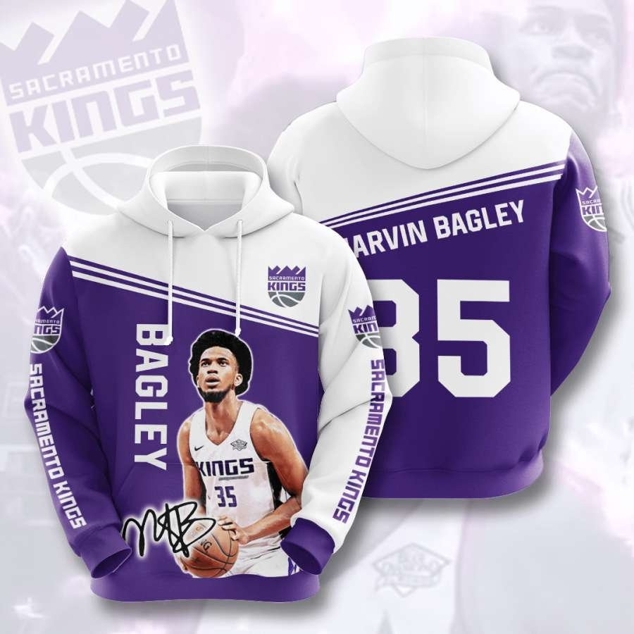 Sacramento Kings No1702 Custom Hoodie 3D