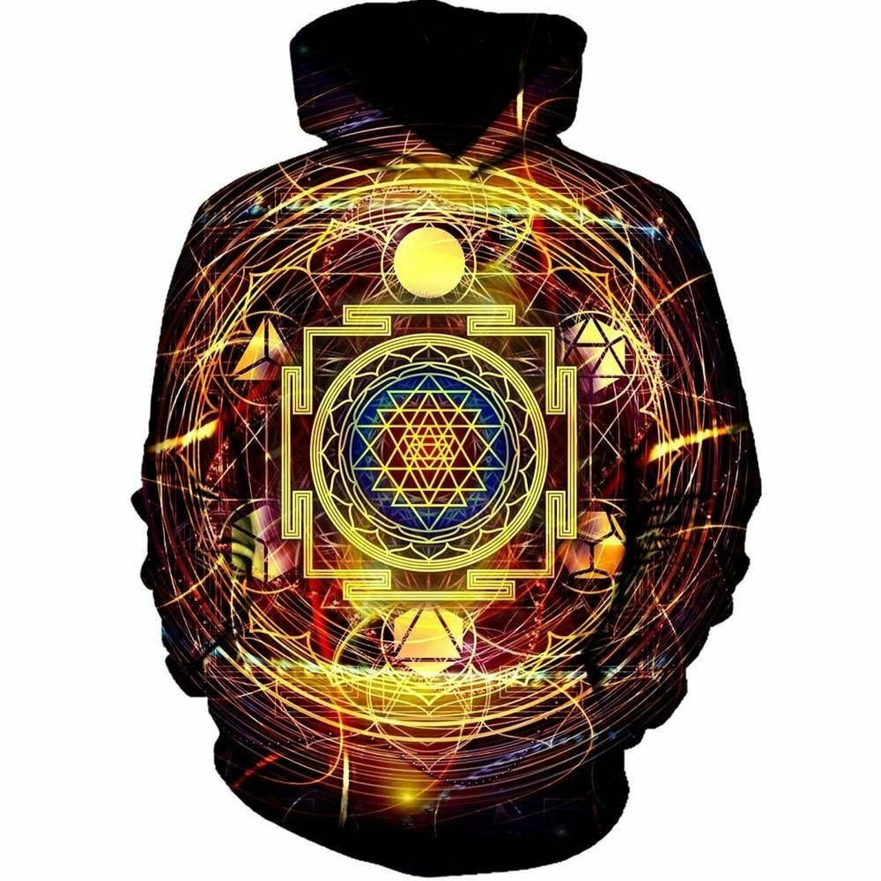 Sacred Mantra 3d All Over Print Hoodie