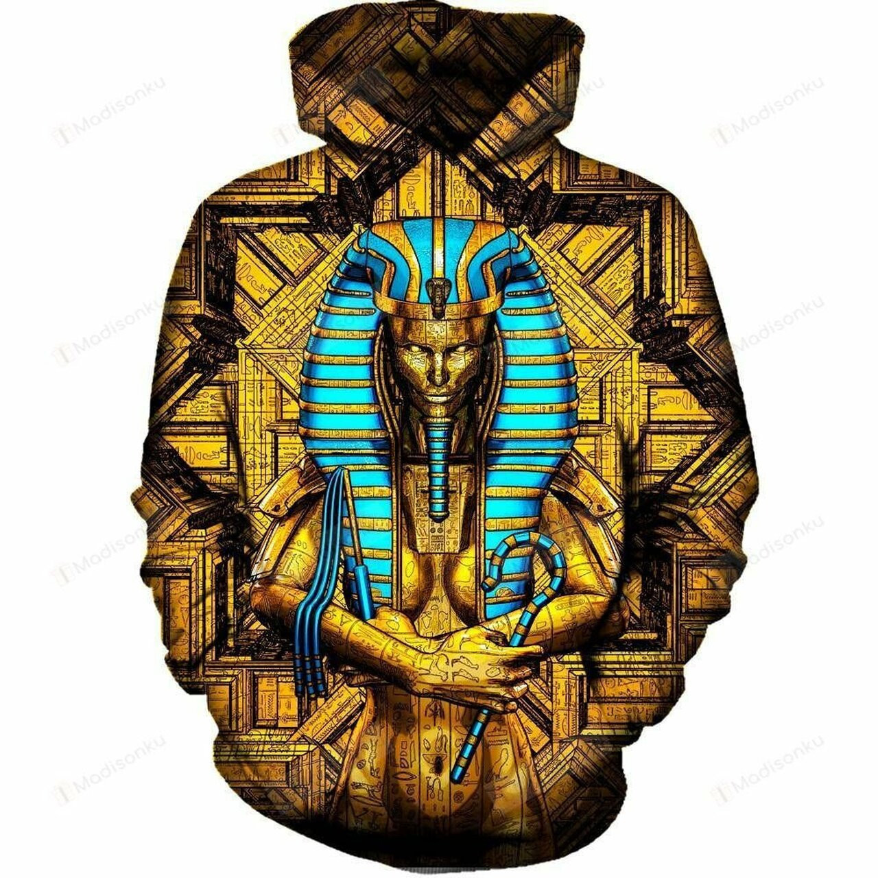 Sacred Queen Pharaoh For Unisex 3d All Over Print Hoodie