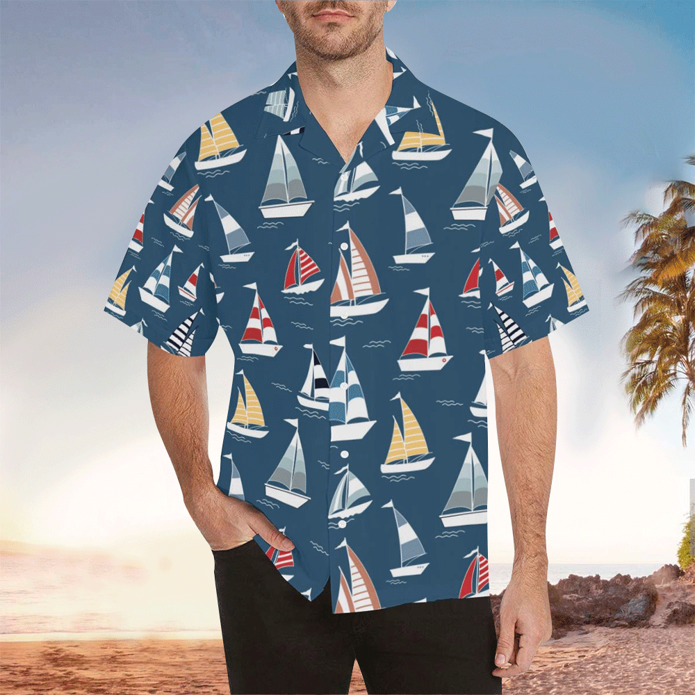 Sailing Hawaiian Shirt Perfect Gift Ideas For Sailing Lover Shirt for Men and Women