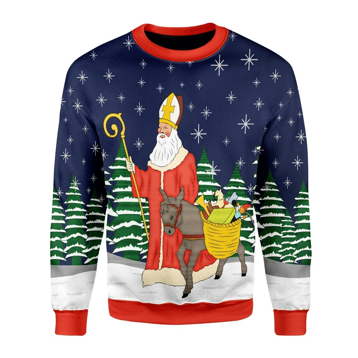 Saint Nicholas Ugly Christmas Sweater