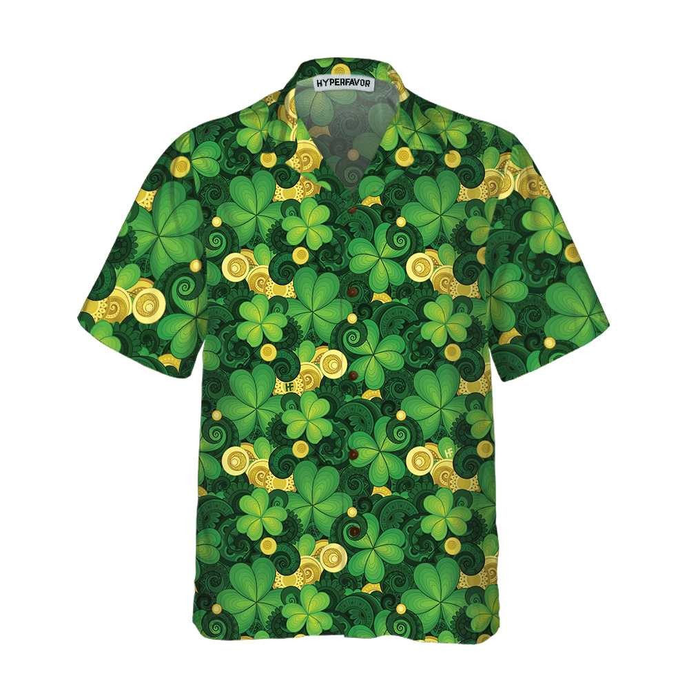 Saint Patricks Day Hawaiian Shirt St Patricks Day Shirt Cool St Patricks Day Gift